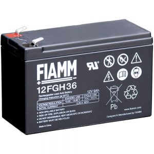 FIAMM Battery - 12Volt 9Ah 12FGH36